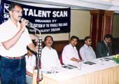 Talent scan for visually challenged organised by SRVC in 2004
